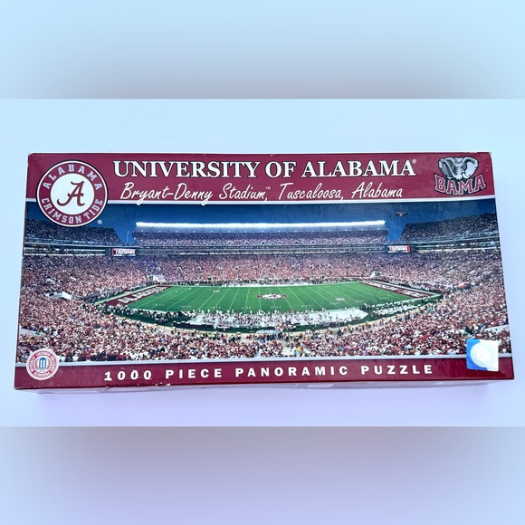 University of Alabama Bryant-Denny Stadium 1000pc panoramic puzzle Never Used - Picture 1 of 4